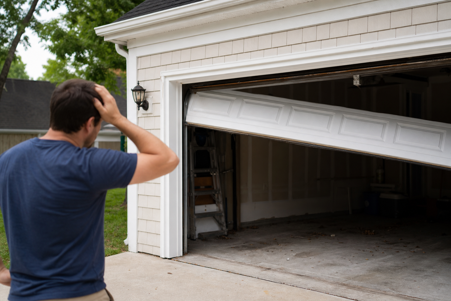 Emergency Garage Door Repair Near Me: What Virginia Beach Homeowners Should Do First